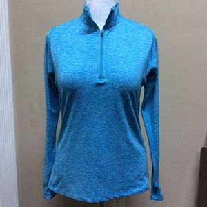 Blue NIKE DRI FIT long sleeve large Top